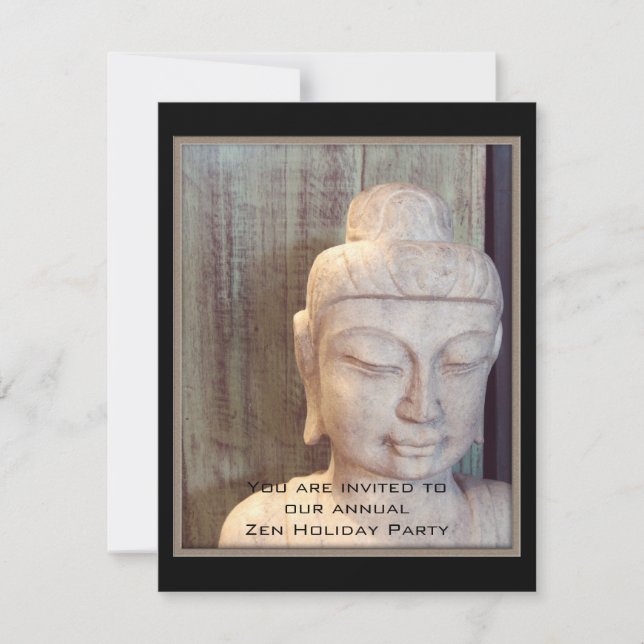 Siddhartha Gautama Foto Einladung (Vorderseite)