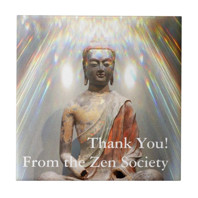 Siddhartha Gautama Statue Fliese (Vorderseite)