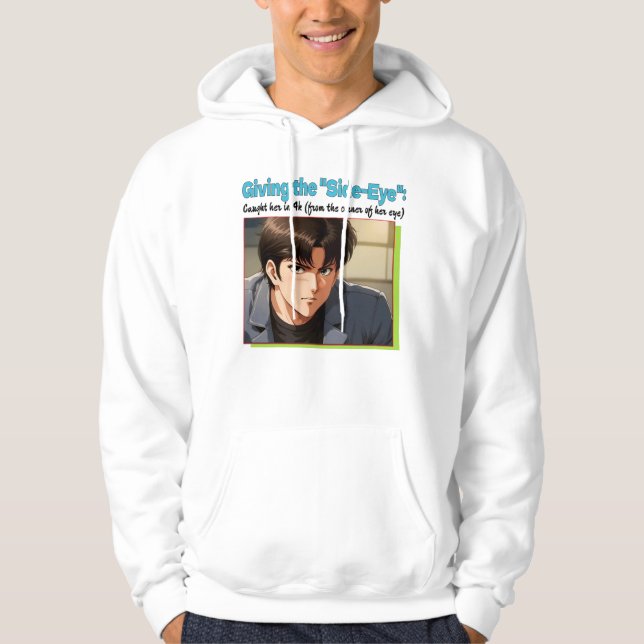 Side-Eye 4K Hoodie (Vorderseite)