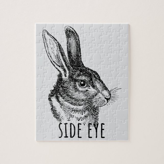 Side Eye Funny Bunny (Vertikal)