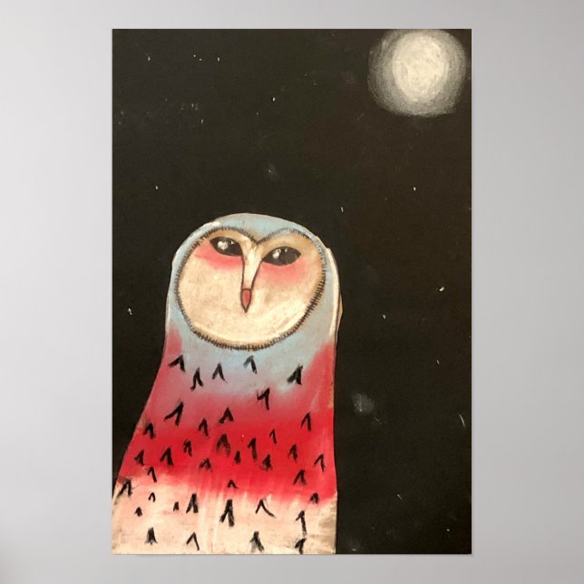 Side-Eye Owl Poster (Vorne)