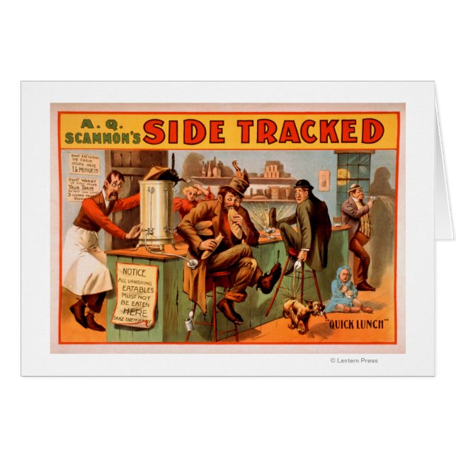 Side Tracked - Comical Caf � Scène Théâtre (Devant horizontal)