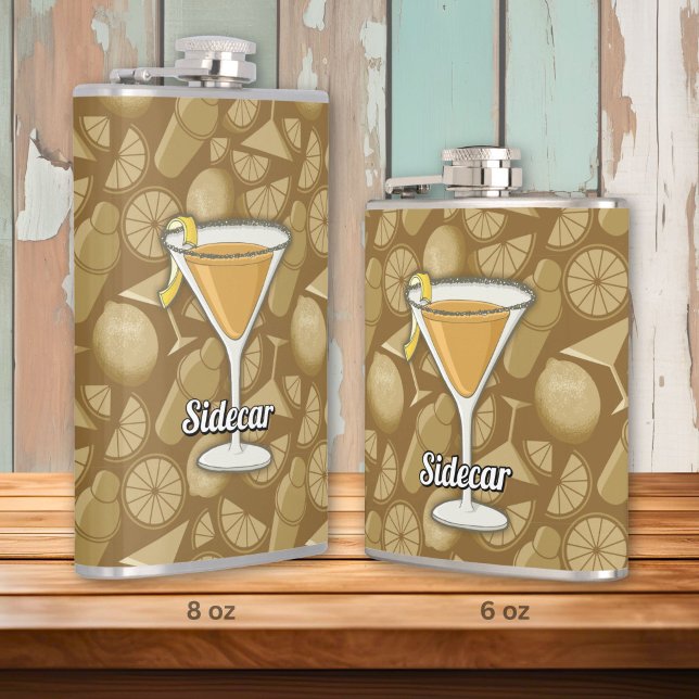 Sidecar Cocktail Flachmann (Von Creator hochgeladen)
