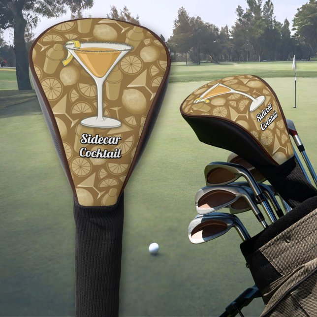 Sidecar Cocktail Golf Headcover (Von Creator hochgeladen)