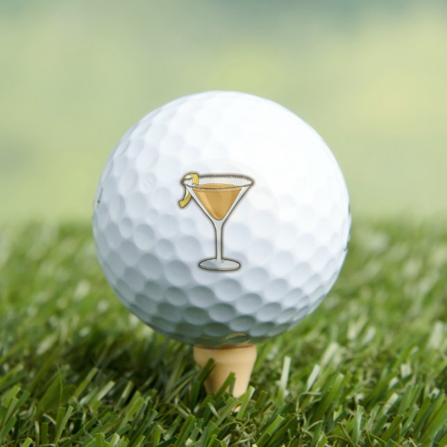 Sidecar Cocktail Golfball (Insitu T-Shirt)
