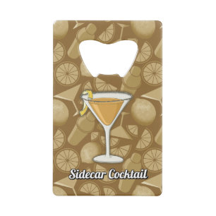 Sidecar Cocktail Kreditkartenflaschenöffner
