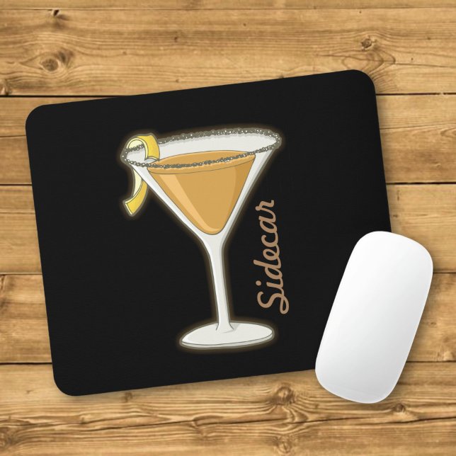 Sidecar Cocktail Mousepad (Von Creator hochgeladen)