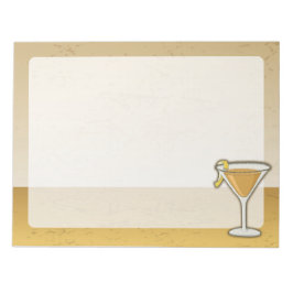 Sidecar Cocktail Notizblock