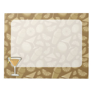 Sidecar Cocktail Notizblock
