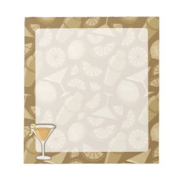 Sidecar Cocktail Notizblock