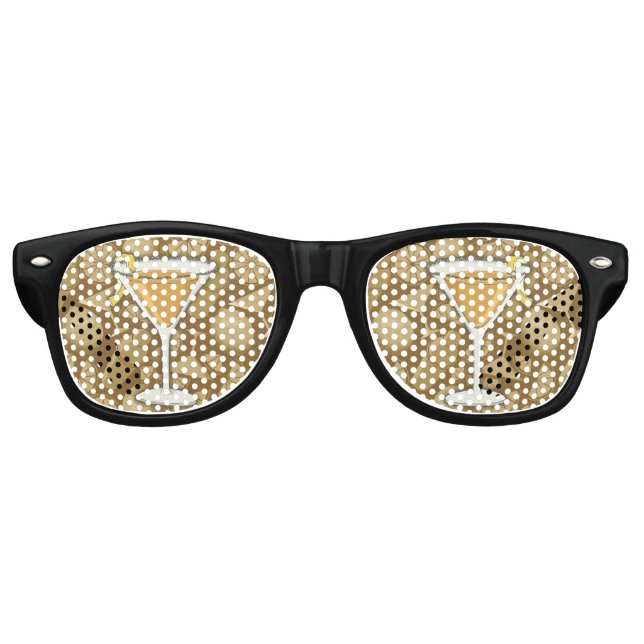 Sidecar Cocktail Partybrille (Vorderseite)