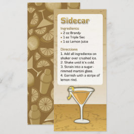 Sidecar Cocktail Rezept Einladung