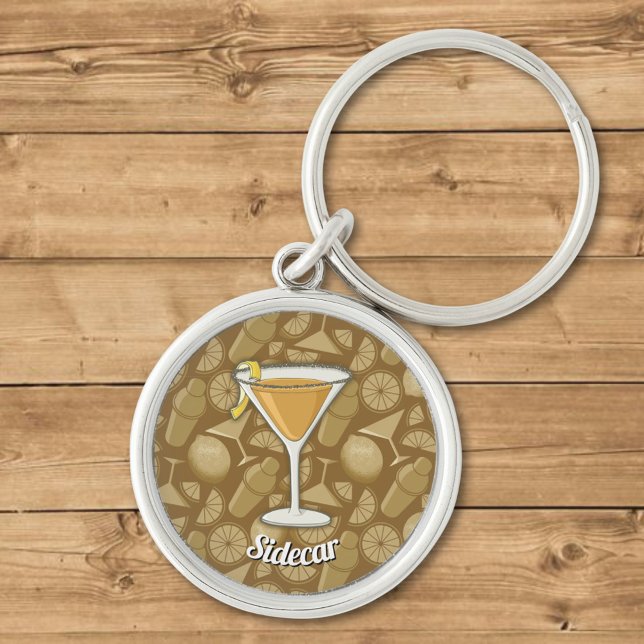 Sidecar Cocktail Schlüsselanhänger (Von Creator hochgeladen)