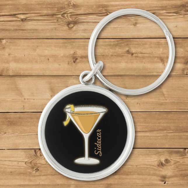 Sidecar Cocktail Schlüsselanhänger (Von Creator hochgeladen)