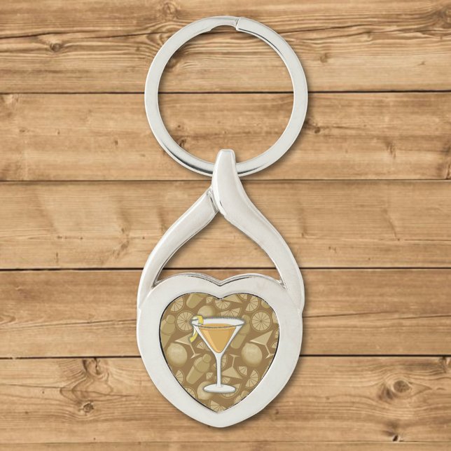 Sidecar Cocktail Schlüsselanhänger (Von Creator hochgeladen)