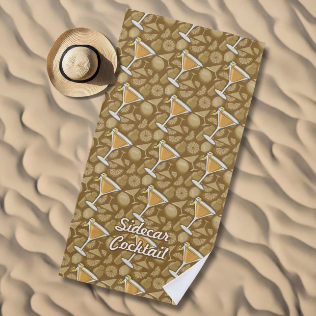 Sidecar Cocktail Strandtuch (Von Creator hochgeladen)