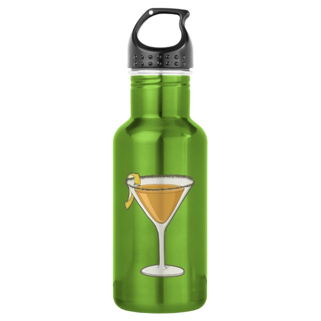 Sidecar Cocktail Trinkflasche (Vorderseite)