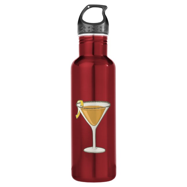 Sidecar Cocktail Trinkflasche (Vorderseite)