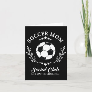 Sideline Social Club Fußball-Mama-Spieltag-Outfit  Karte