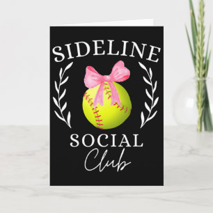 Sideline Social Club Kokette Softll Mama Schwester Karte