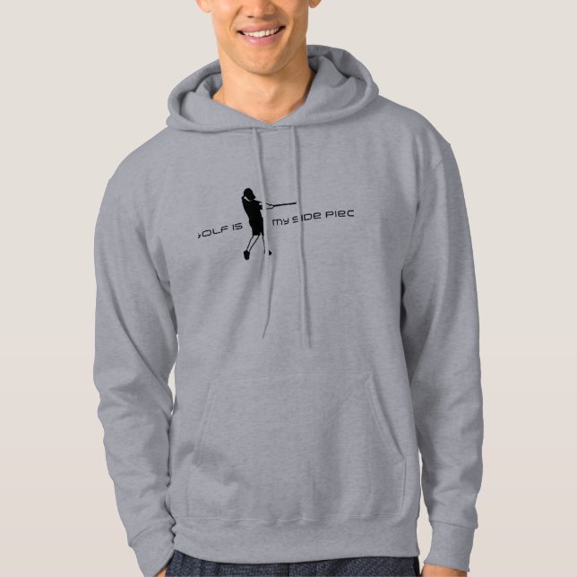 Sidepiece trägt Hoodie, Golf ist mein sidepiece Hoodie (Vorderseite)