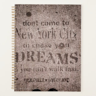 "Sidewalk Dreams-Little Italy, NYC" Planer