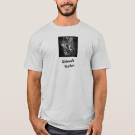 Sidewalk Surfer Pro Image Grau Skater T - Shirt