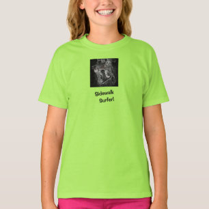 Sidewalk Surfer Pro Image Lime Skater T-Shirt