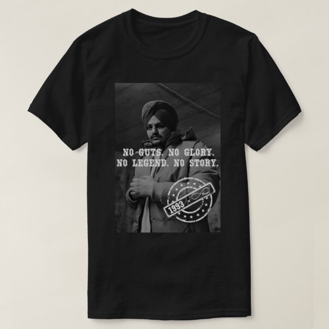 sidhu moose wala sticker Classic T-Shirt Copy (Design devant)