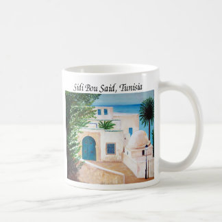 "Sidi Bou sagte, Tunesien" Kaffee-Tasse Kaffeetasse