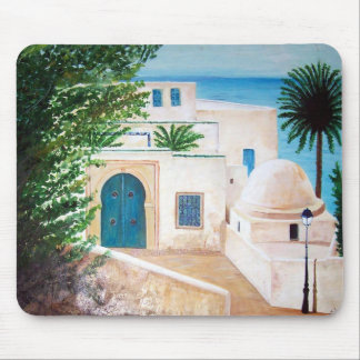 "Sidi Bou sagte, Tunesien" mousepad