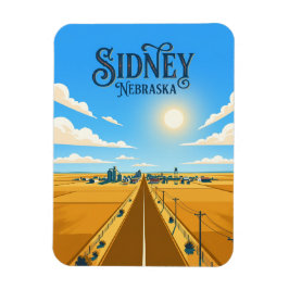 Sidney USA Magnet