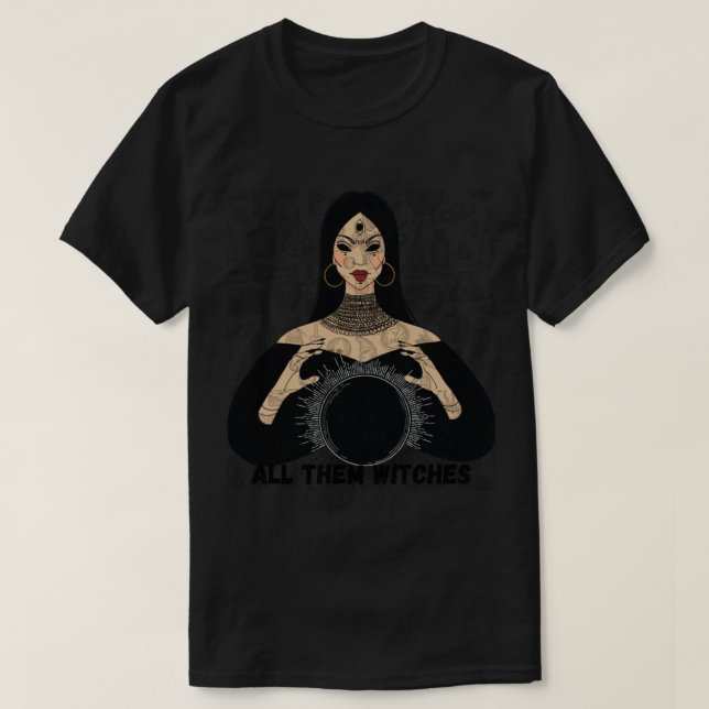 Sie alle zeichnen ATW farbenfrohe Schädelkonstrukt T-Shirt (Design vorne)