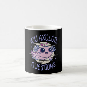 Sie axolotale Fragen Kaffeetasse