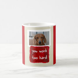 Sie bearbeiten zu harte kundenspezifische kaffeetasse
