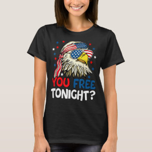 Sie befreien heute Abend US-amerikanische Flagge P T-Shirt