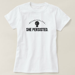 Sie beharrte auf T - Shirt