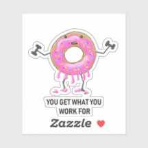 Sie bekommen, was Sie für Donut arbeiten