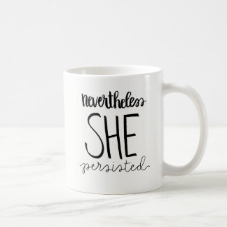 Sie bestand klassische Tasse fort