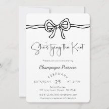 Sie bindet das Brautparty des Knotens