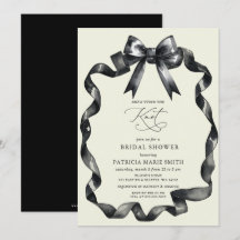 Sie bindet das knotenschwarze Brautparty