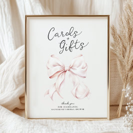 Sie bindet die Knotenkarten & Geschenke an das ros Poster