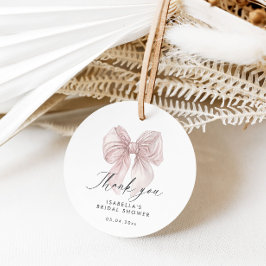 Sie bindet die Liebesmarken des Knotens Brautparty Geschenkanhänger