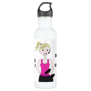Sie Bleibe eine Blonde-Wasserflasche Edelstahlflasche