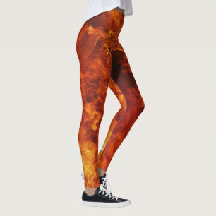 Sie brennt. leggings