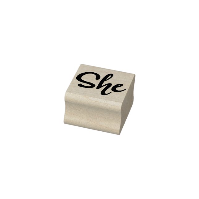 Sie Briefmarke Gummistempel (Stempel)