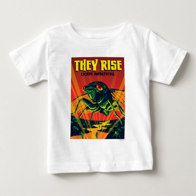Sie bringen Cicada zum Erwachen Baby T-shirt (Vorderseite)