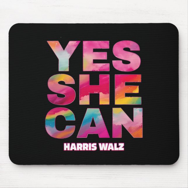 Sie Can Harris Wheimer 2024 Mousepad (Vorne)