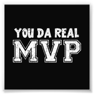 Sie DA wirklicher MVP Fotodruck