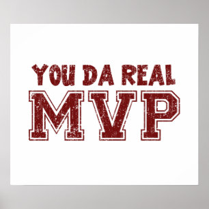 Sie DA wirklicher MVP Poster